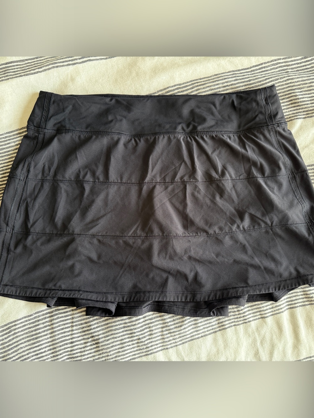lululemon athletica Black Athletic Skirt